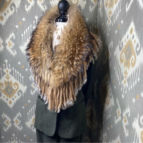 Ralph Lauren Fall 2006 Loden Lamb Suede 2-Piece Pant Suit - Picture 10 of 16